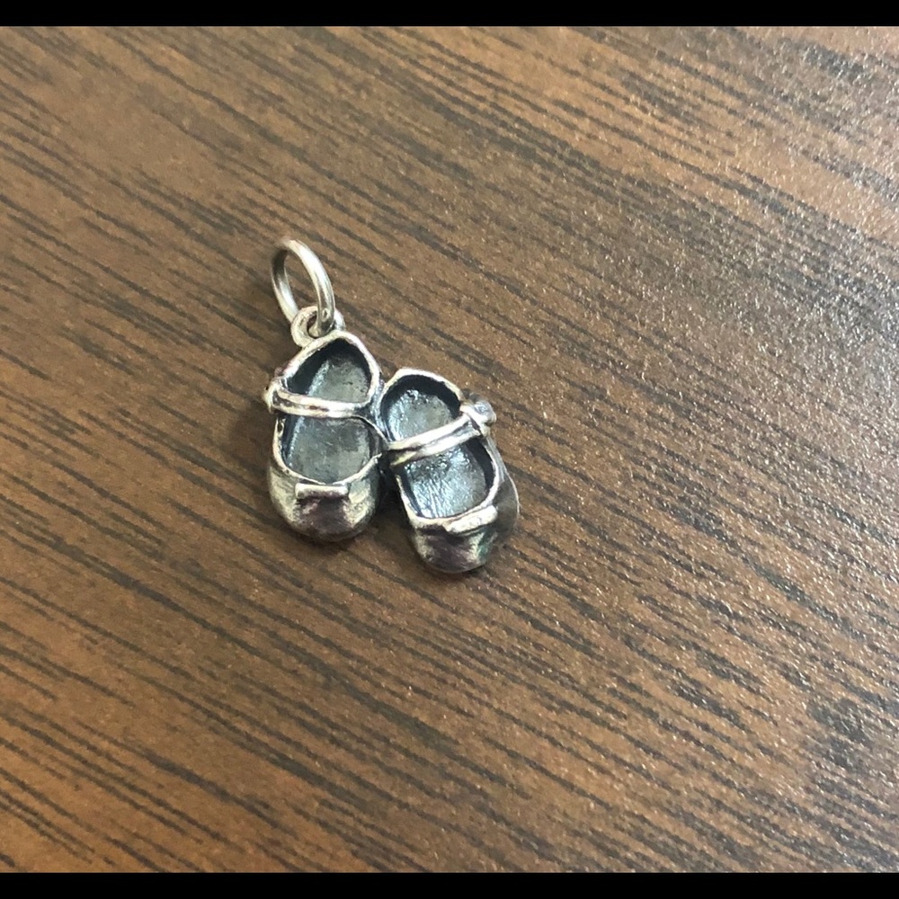 James Avery girl booties Charm-uncut loop